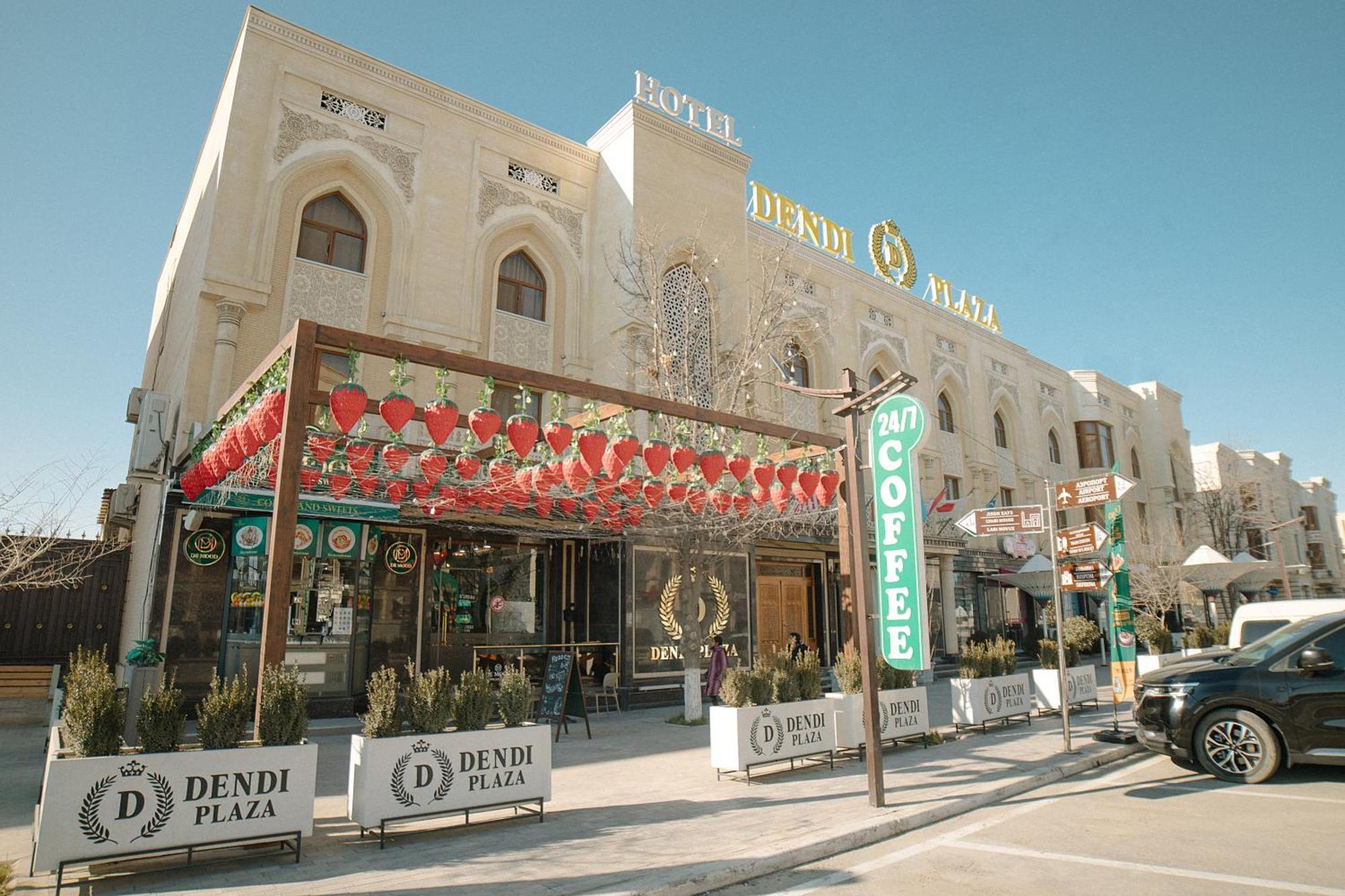 Dendi Plaza Hotel Buchara Buitenkant foto